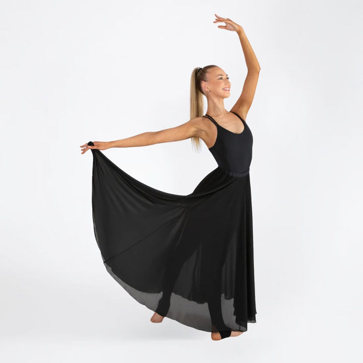 Energetiks Cathy Full-Length Calisthenics Skirt Adult Sizes