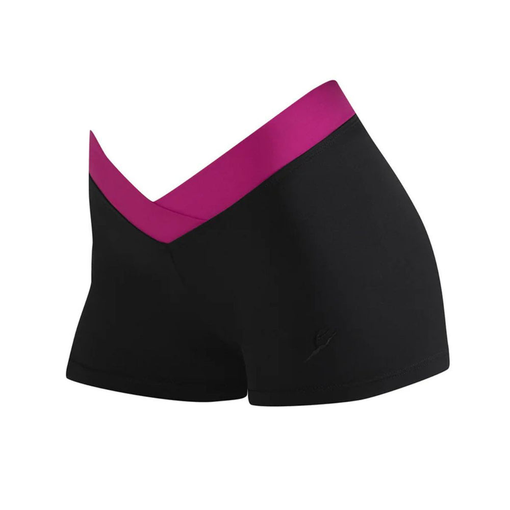 Energetiks Claudia Crossed V Waist Dance Short Children Size