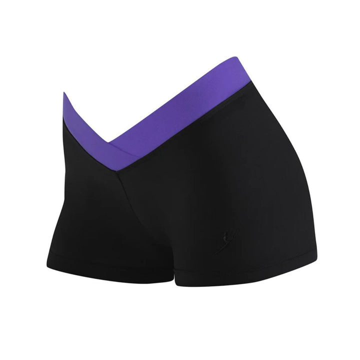 Energetiks Claudia Crossed V Waist Dance Short Children Size