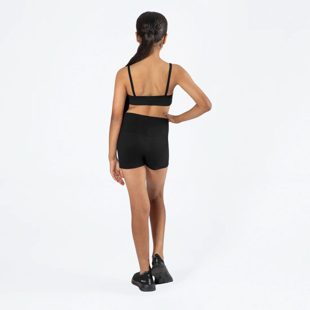 Energetiks Clea Black Wide Waistband Short Children Sizes