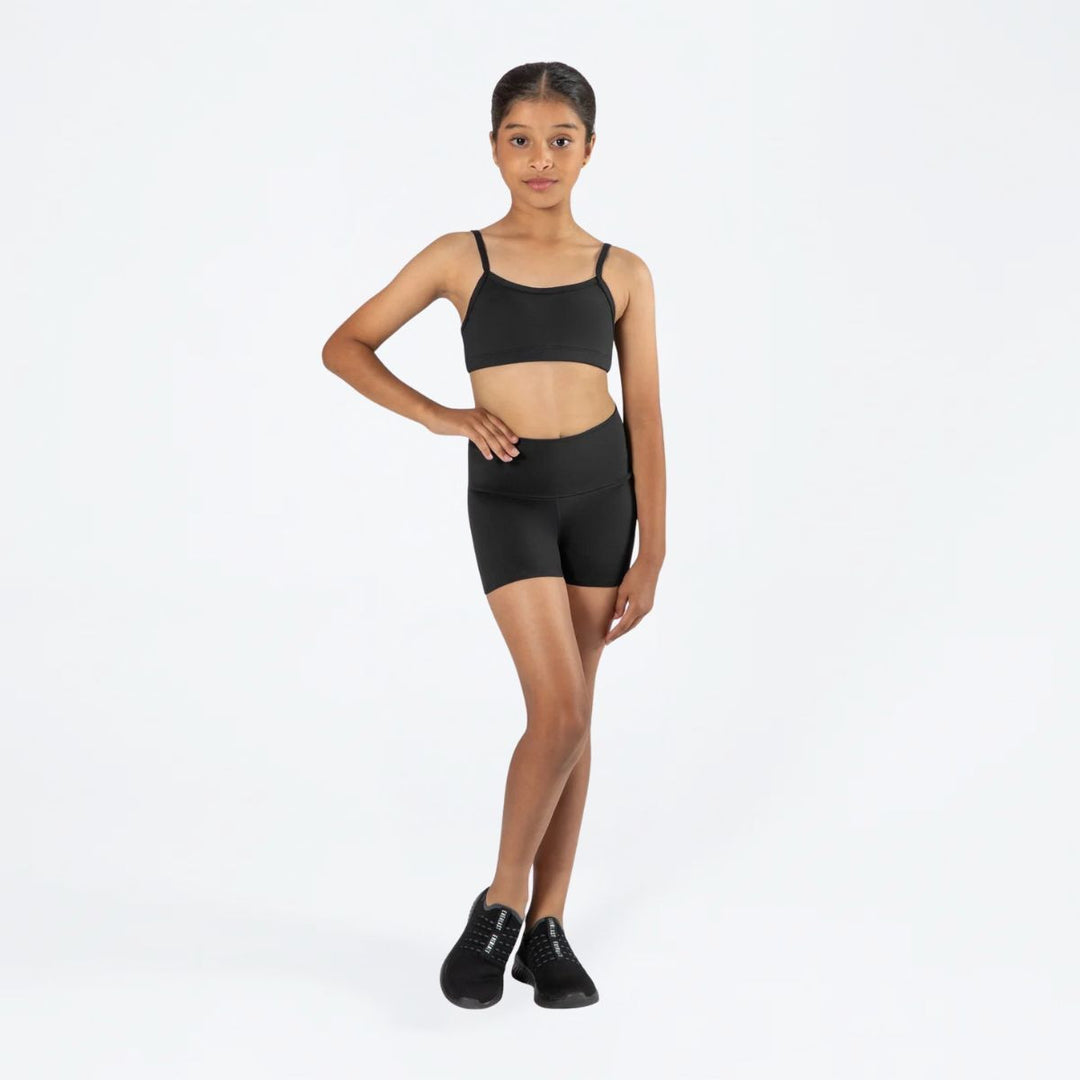 Energetiks Clea Black Wide Waistband Short Children Sizes