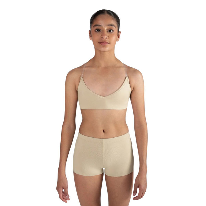Energetiks Clear Back Bra Dance Undergarment Children Sizes