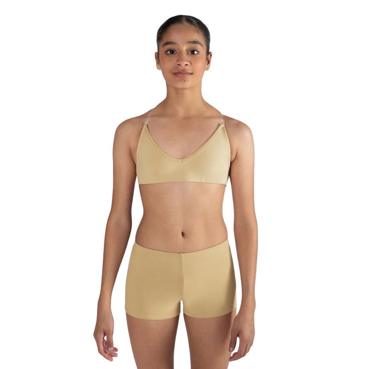 Energetiks Clear Back Bra Dance Undergarment Children Sizes