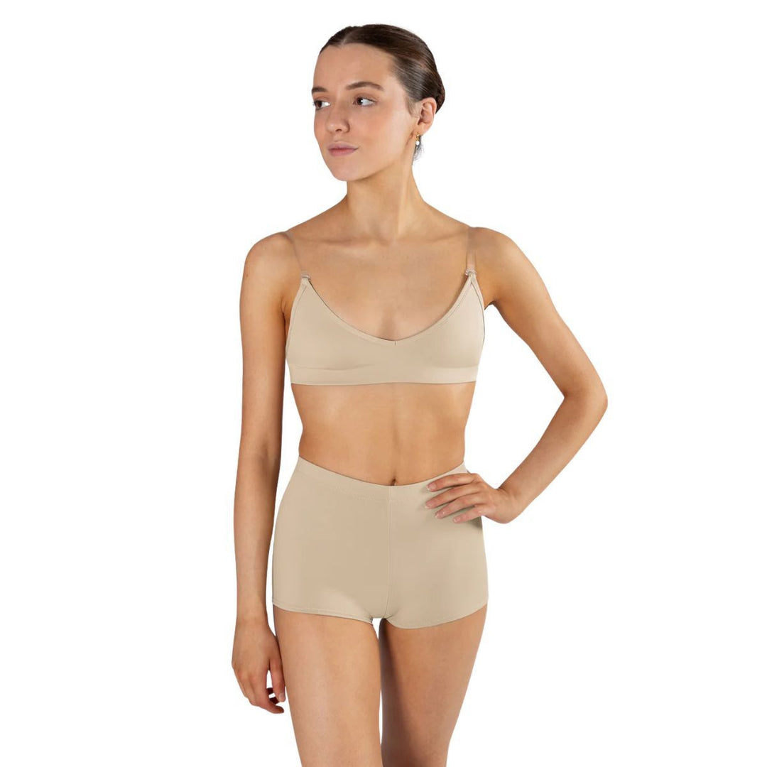 Energetiks Clear Back Bra Dance Underwear Garment Adult Size