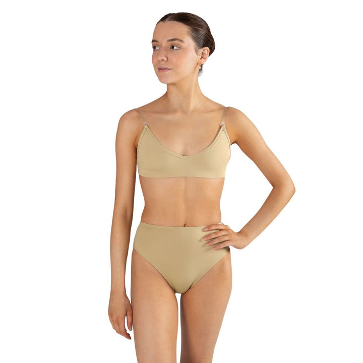 Energetiks Clear Back Bra Dance Underwear Garment Adult Size