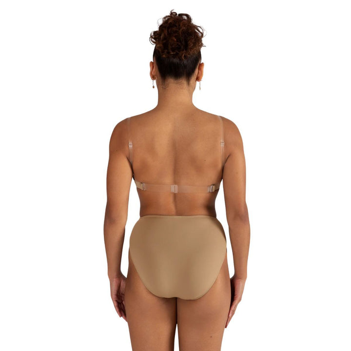 Energetiks Clear Back Bra With Removable Cups Adult Sizes
