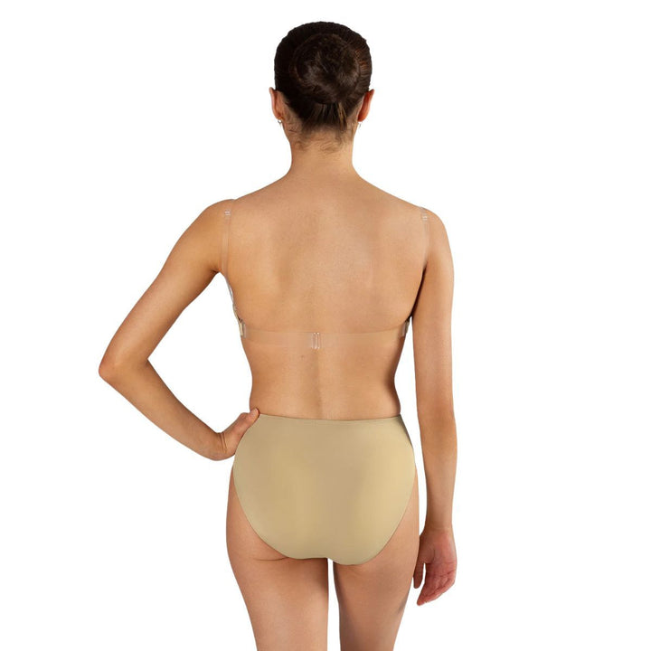 Energetiks Clear Back Bra With Removable Cups Adult Sizes