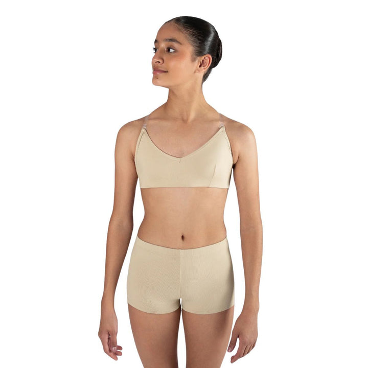 Energetiks Clear Back Bra With Removable Cups Children Sizes
