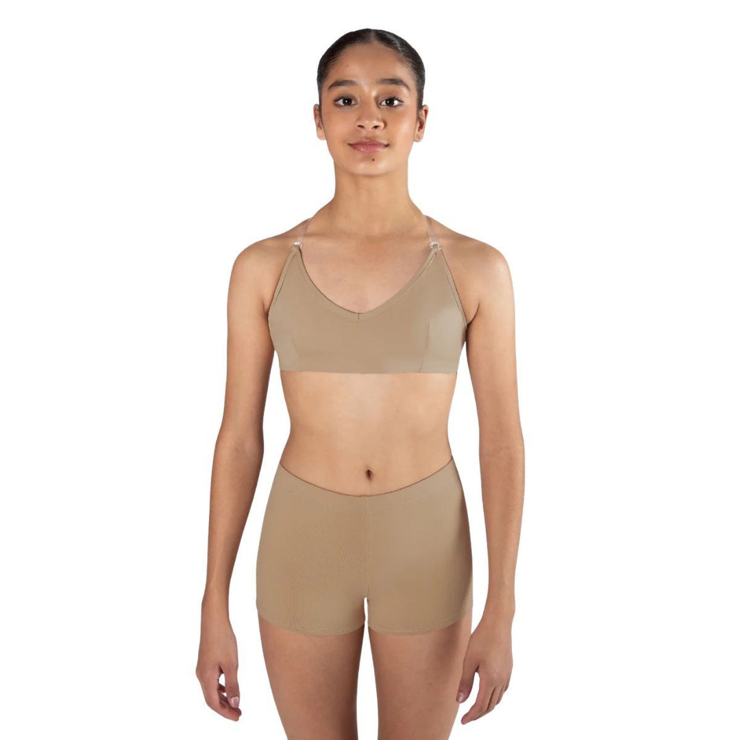 Energetiks Clear Back Bra With Removable Cups Children Sizes