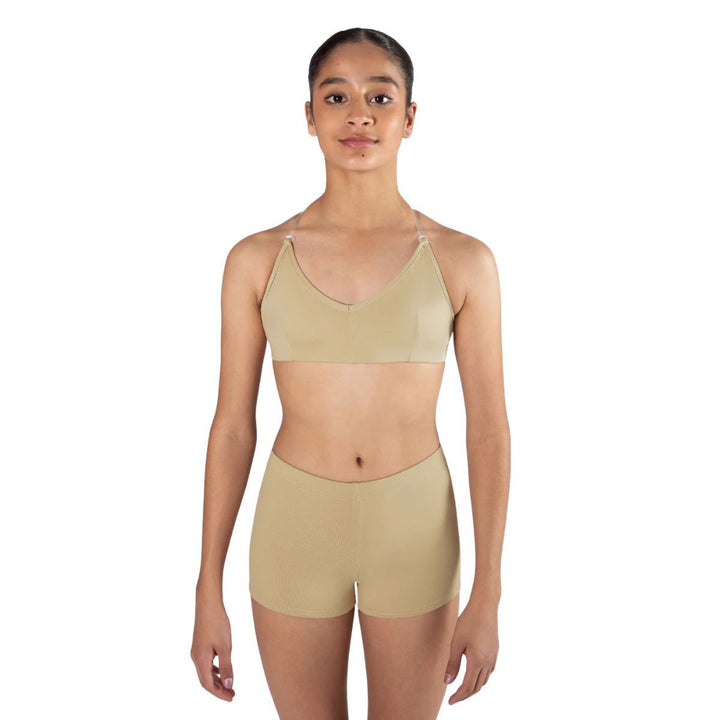 Energetiks Clear Back Bra With Removable Cups Children Sizes