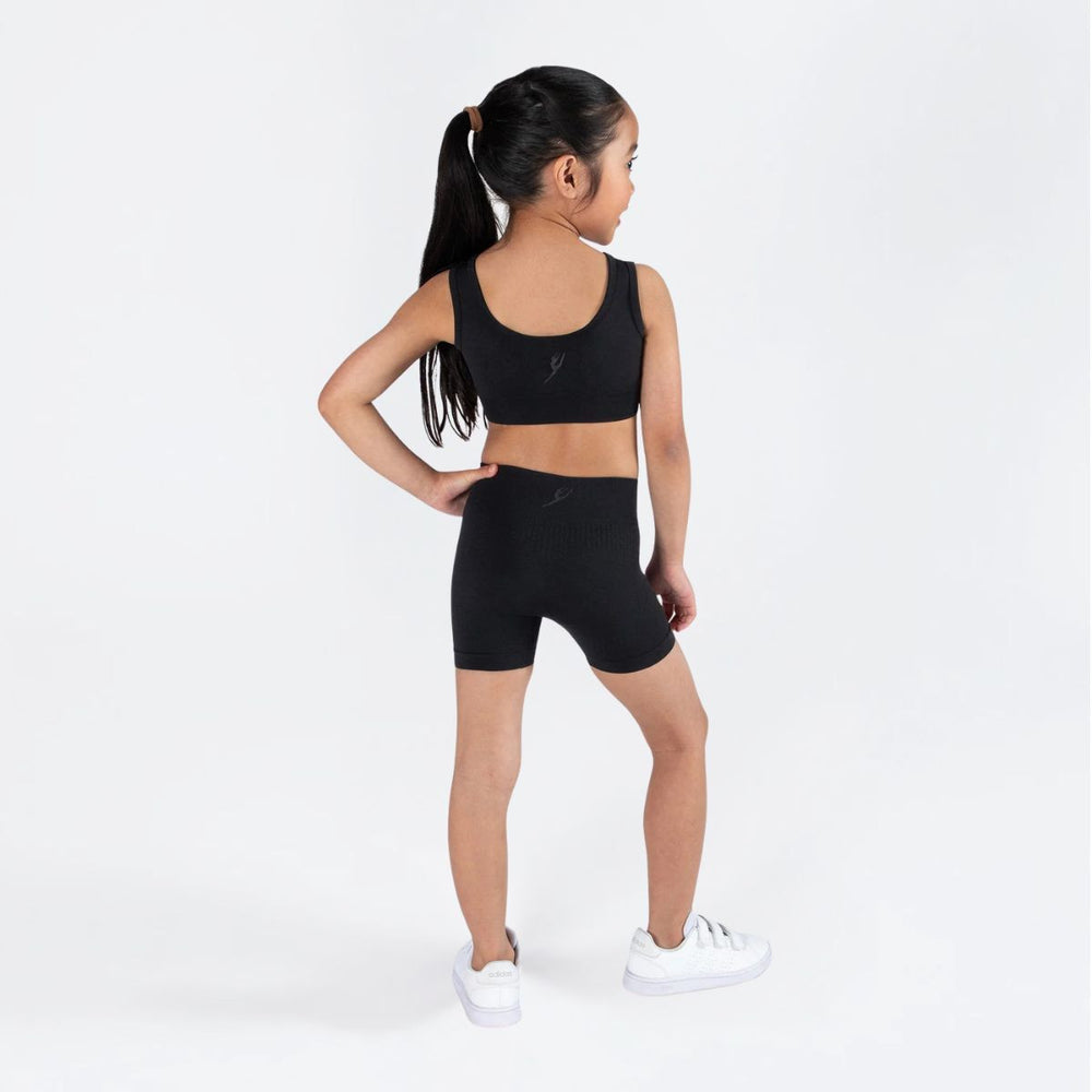 Energetiks Crop Top and Seamless Bike Short Set Girls Sizes