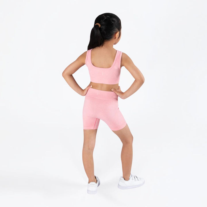 Energetiks Crop Top and Seamless Bike Short Set Girls Sizes
