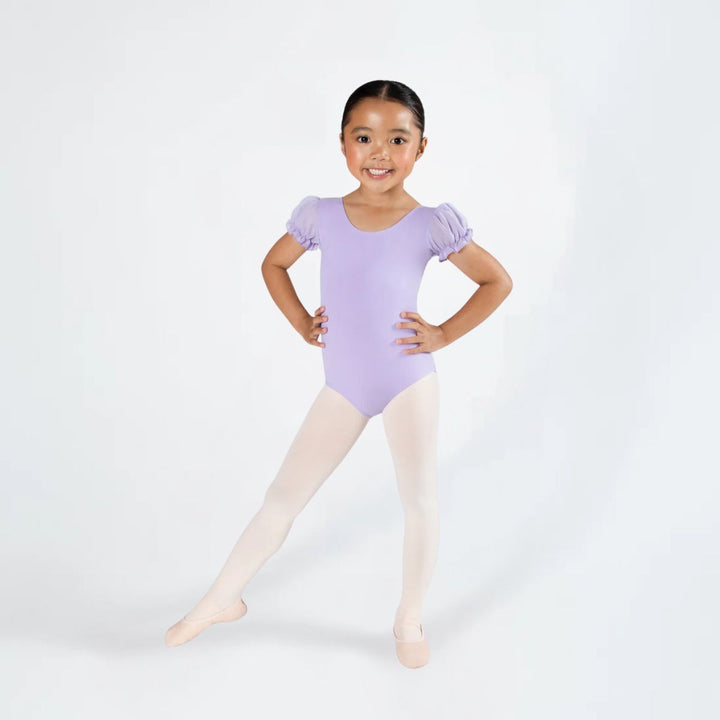 Energetiks Girls Eleanor Puff Sleeve Ballet Leotard