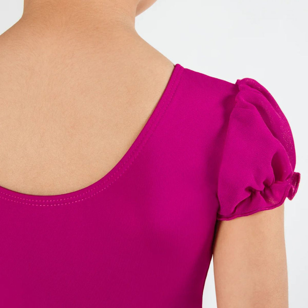 Energetiks Girls Eleanor Puff Sleeve Ballet Leotard