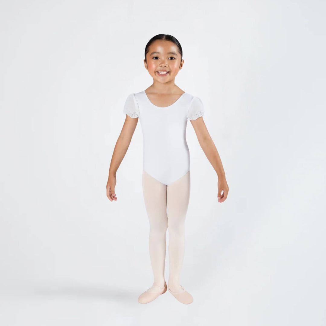 Energetiks Girls Eleanor Puff Sleeve Ballet Leotard