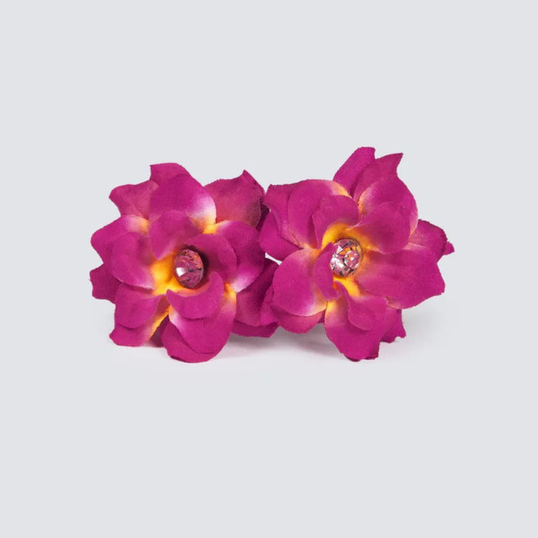 Energetiks Flower Hair Pins - Costume Accessory Hair Pins
