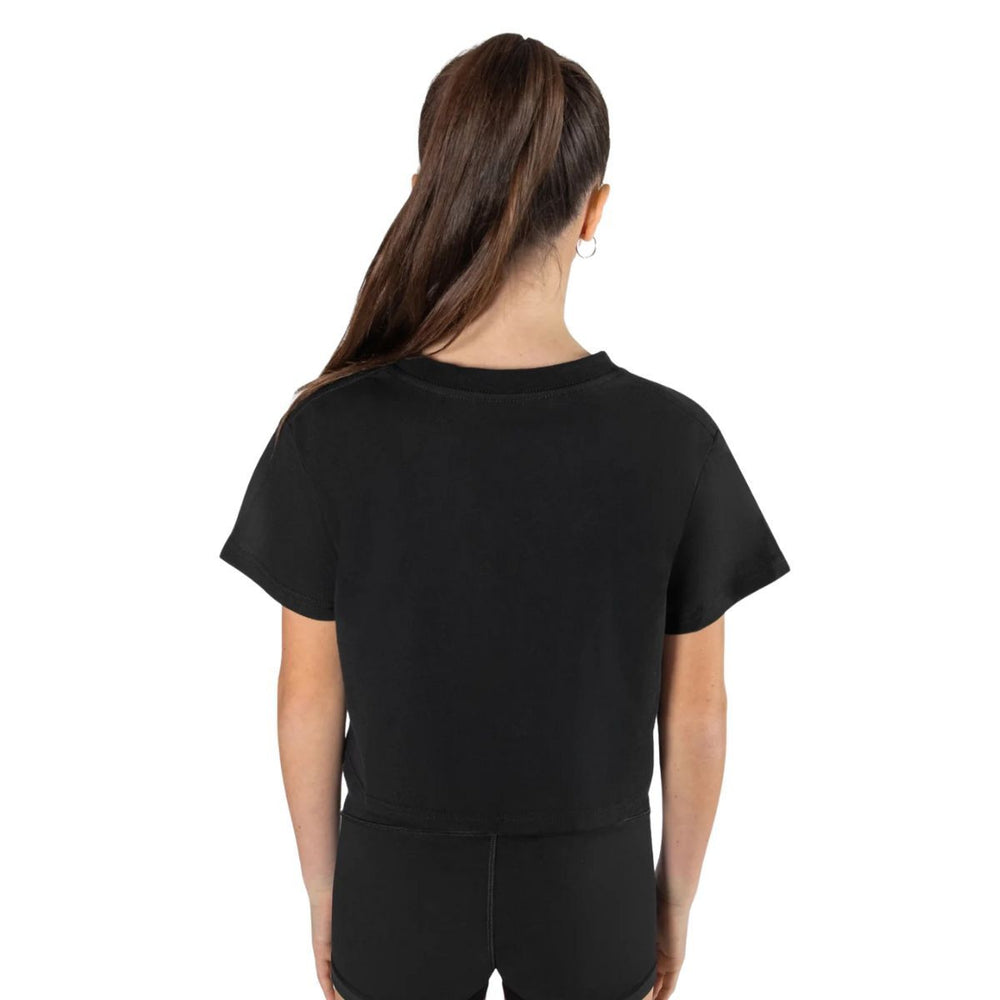 Energetiks Women Graphic Parker Cropped Supportive Dance Tee