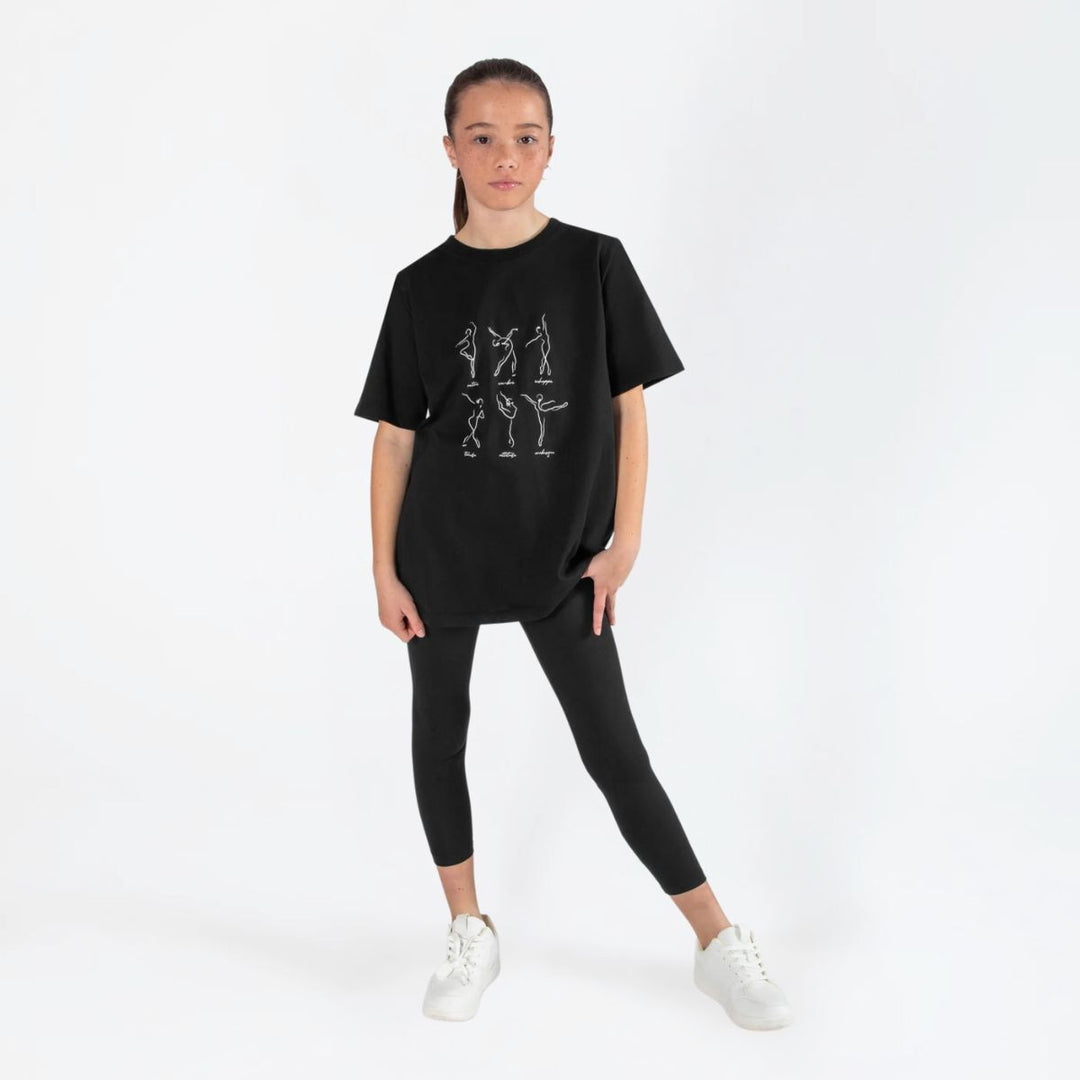 Energetiks Graphic Parker Round Neck Tee Children Sizes