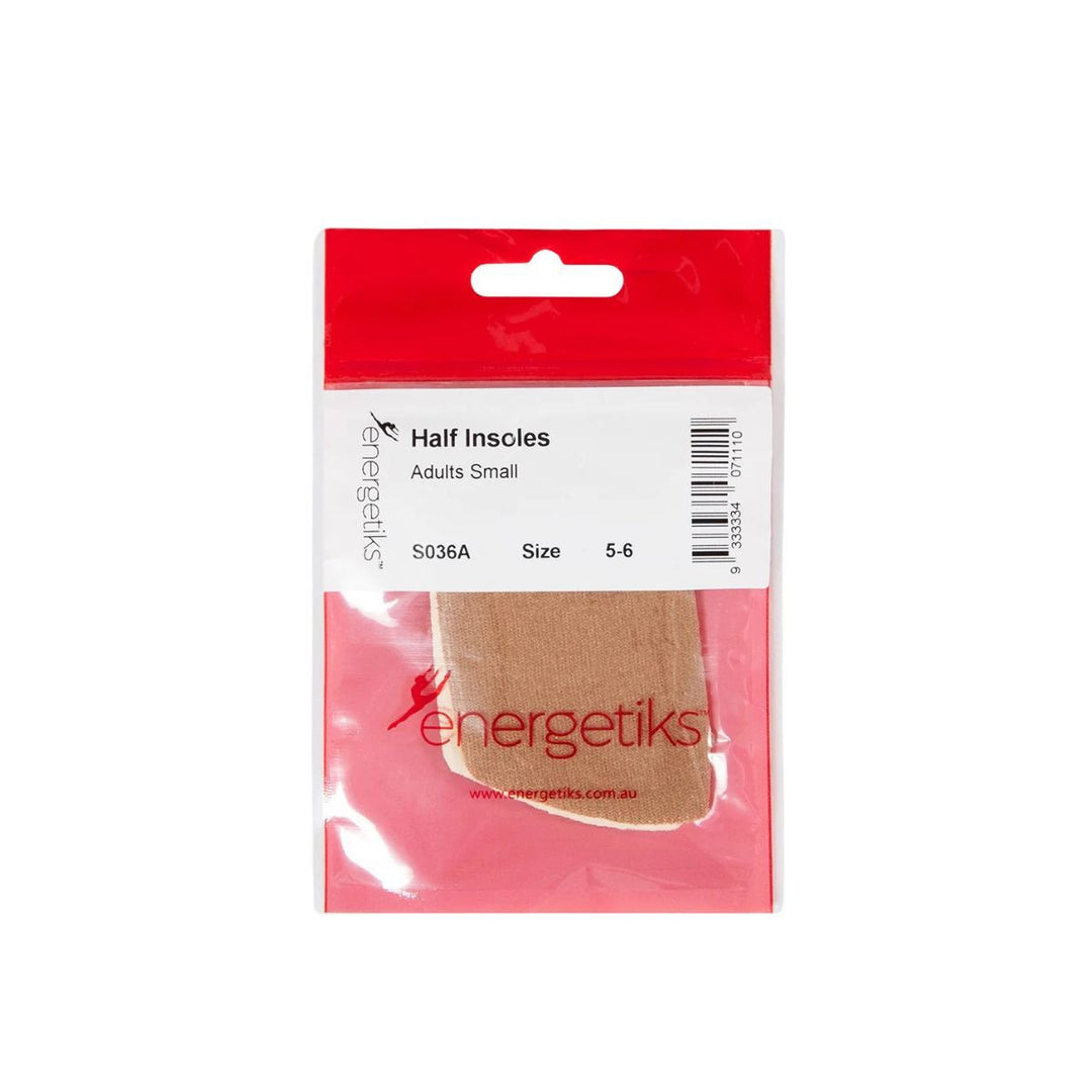 Energetiks Half Size Dance Shoe Insoles for Comfort