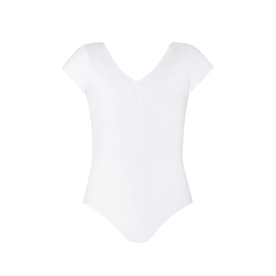 Energetiks Girls Heidi Cap Sleeve Gathered Ballet Leotard