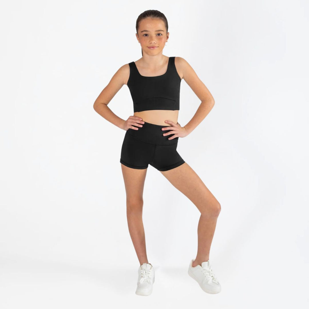 Energetiks Keira High Cut Waist Dance Short Children Sizes