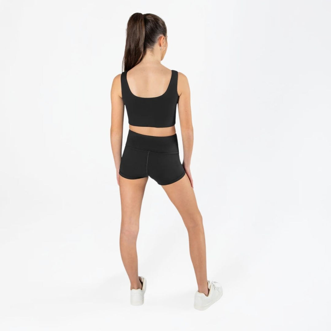 Energetiks Keira High Cut Waist Short EcoLuxe Girls Sizes