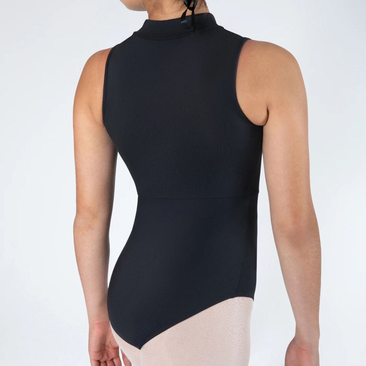 Energetiks Girls Kity High Neckline Zip Front Leotard