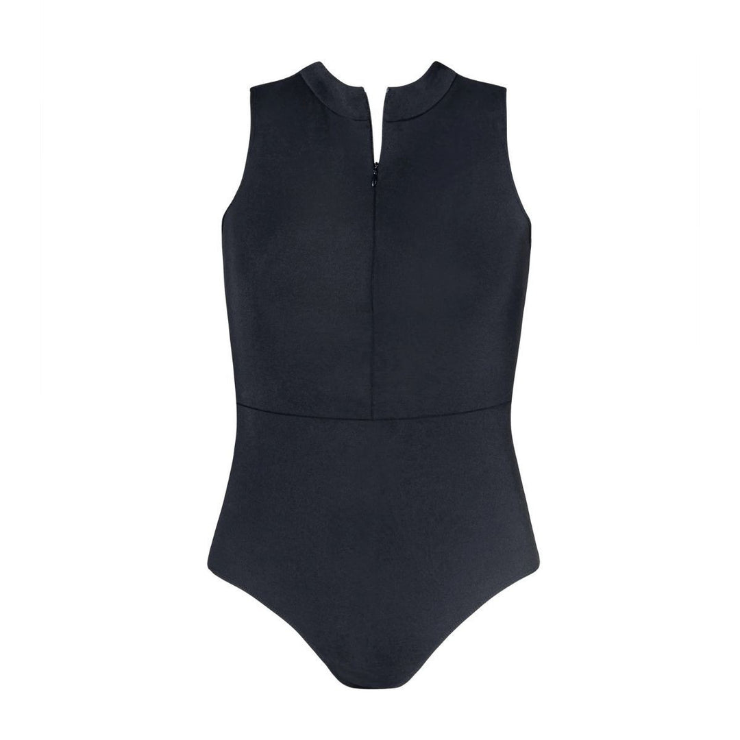 Energetiks Girls Kity High Neckline Zip Front Leotard