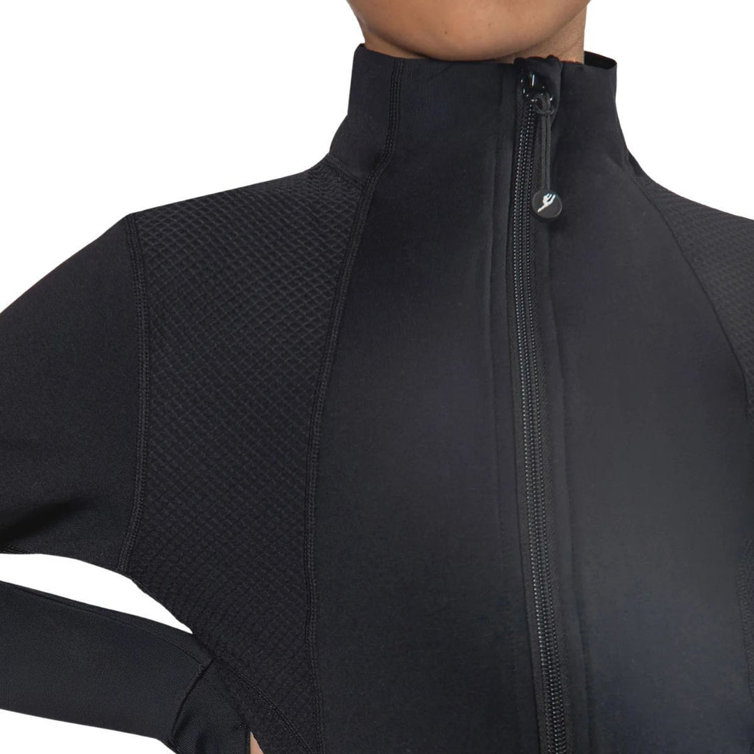Energetiks Lara Endurance Black Zip Jacket Children Sizes