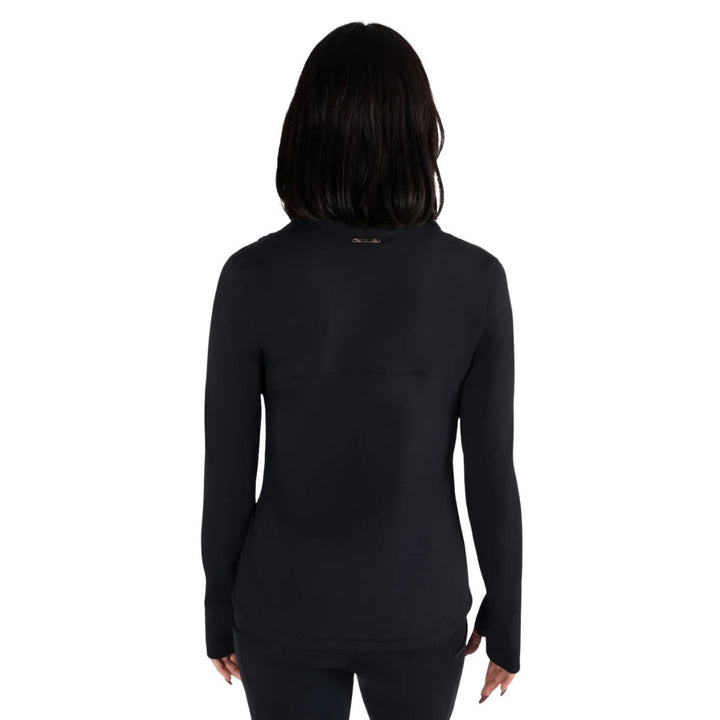 Energetiks Lara Fitted Sleeves Zip Pocket Jacket Womens Size