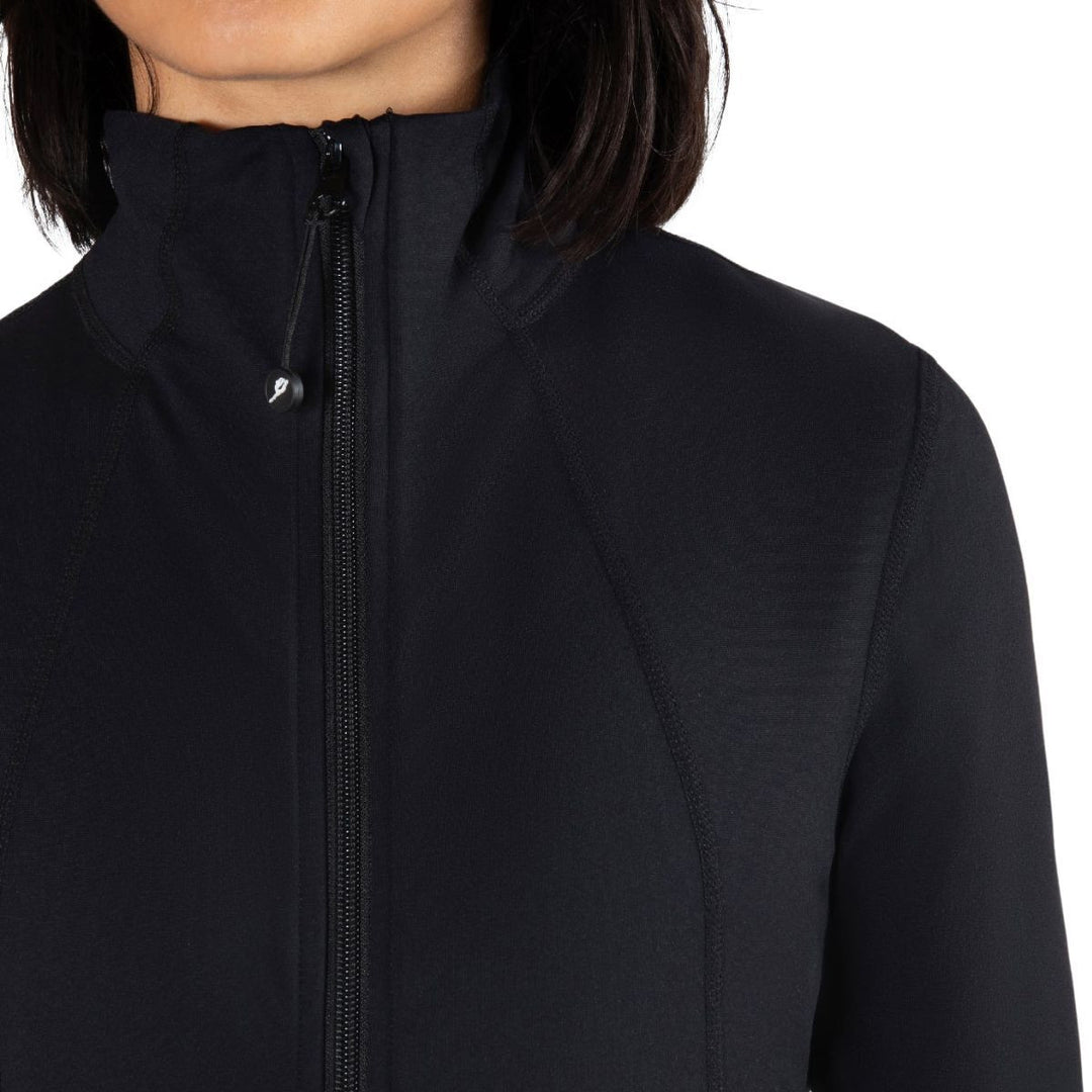 Energetiks Lara Fitted Sleeves Zip Pocket Jacket Womens Size