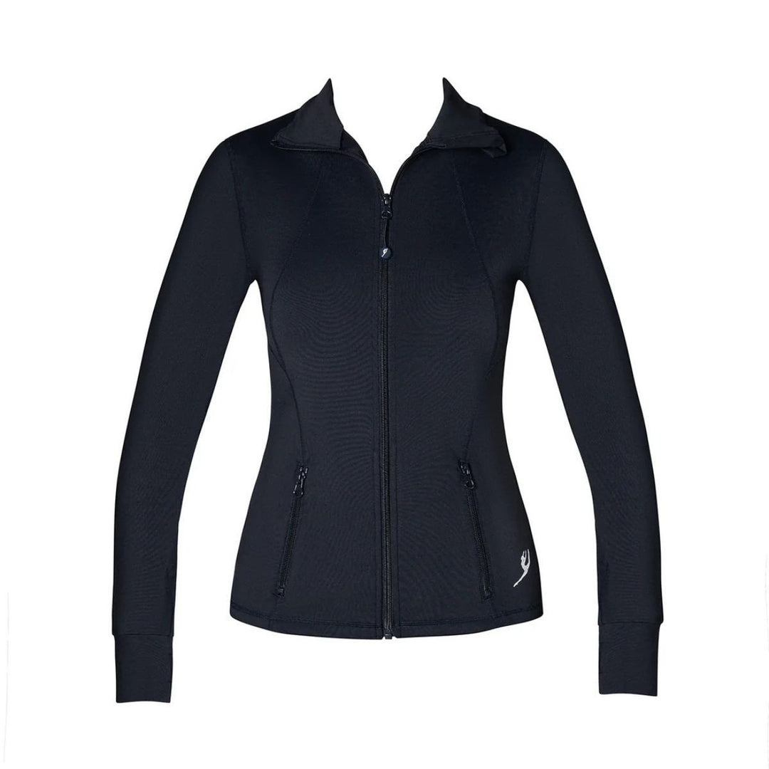 Energetiks Lara Fitted Sleeves Zip Pocket Jacket Womens Size