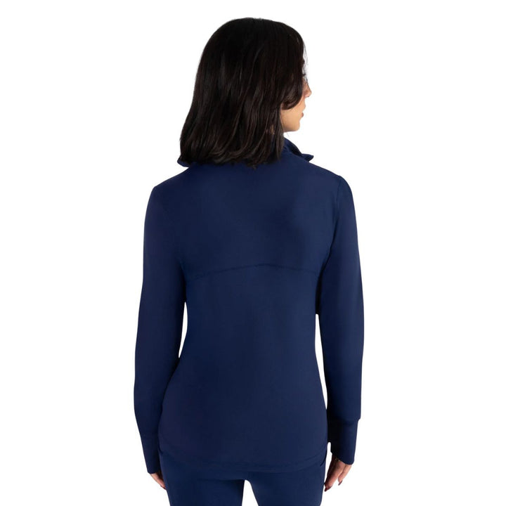 Energetiks Lara Fitted Sleeves Zip Pocket Jacket Womens Size