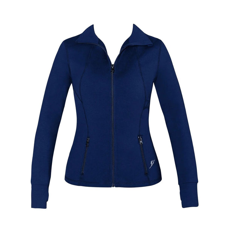 Energetiks Lara Fitted Sleeves Zip Pocket Jacket Womens Size