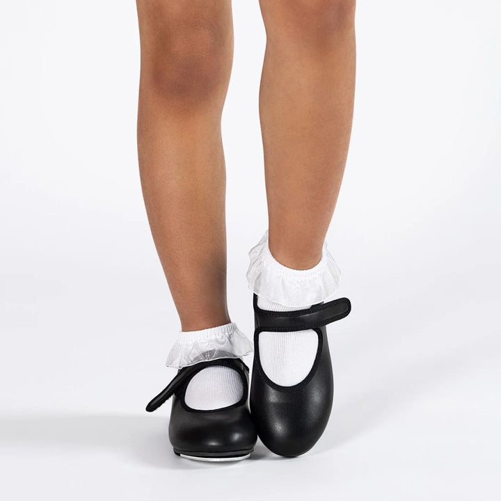 Energetiks Girls Lily Low Heel Velcro Strap Tap Shoe