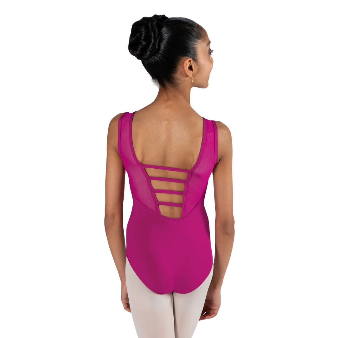 Energetiks Lisa Detailed Back Mesh Dance Leotard Girls Sizes