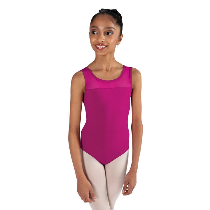 Energetiks Lisa Detailed Back Mesh Dance Leotard Girls Sizes