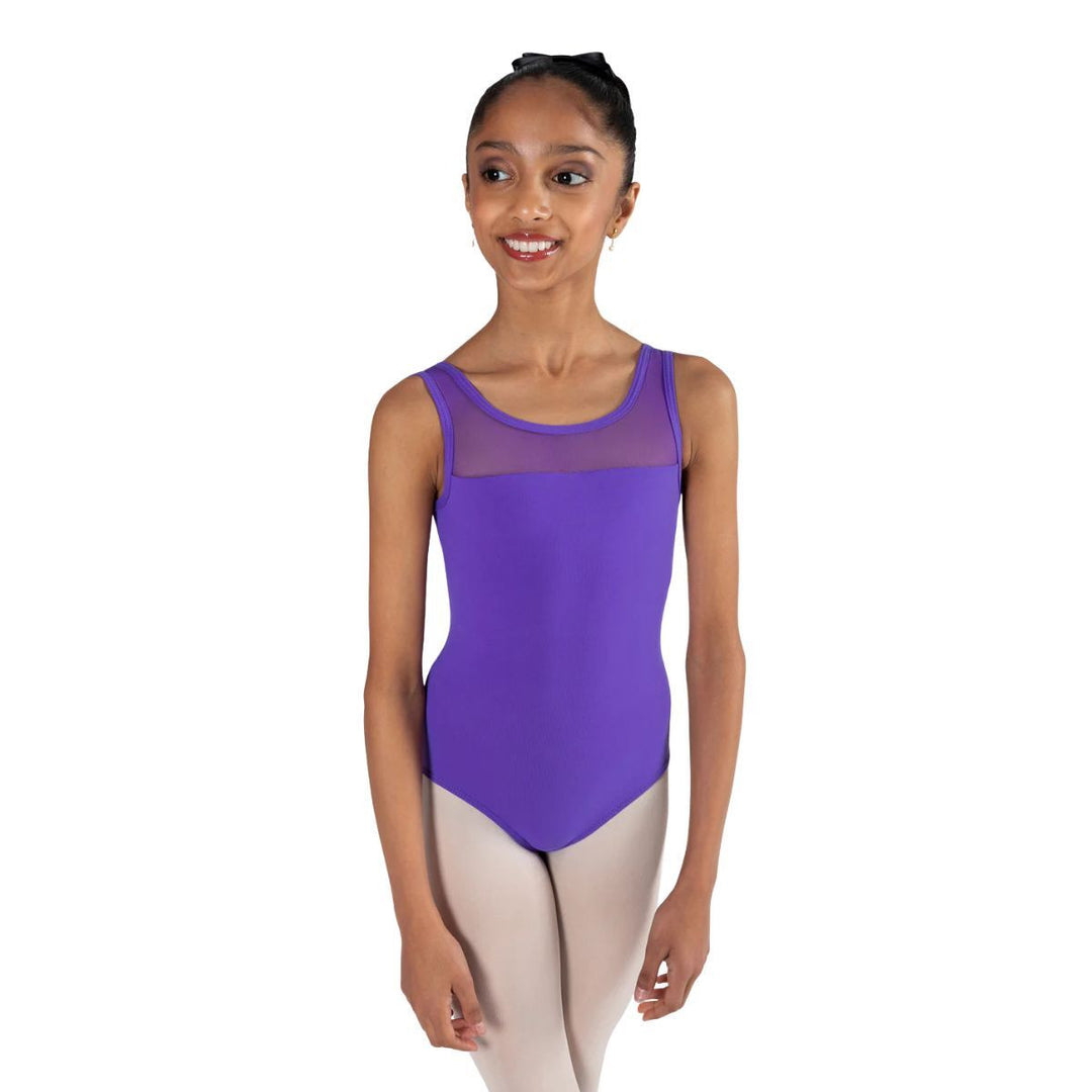 Energetiks Lisa Detailed Back Mesh Dance Leotard Girls Sizes