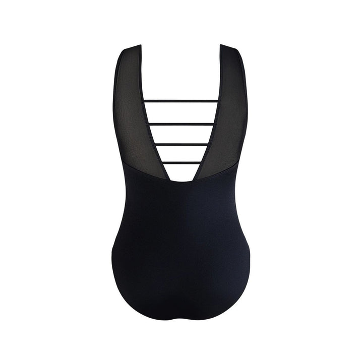 Energetiks Lisa Detailed Back Mesh Leotard Womens Sizes