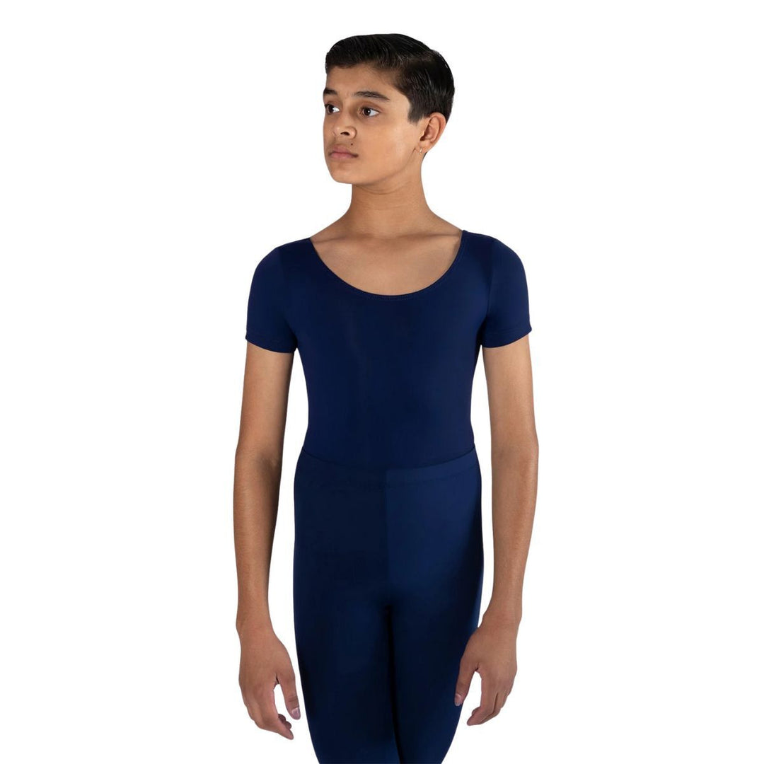 Energetiks Louis Scoop Neck &amp; High Back Leotard Boys Sizes