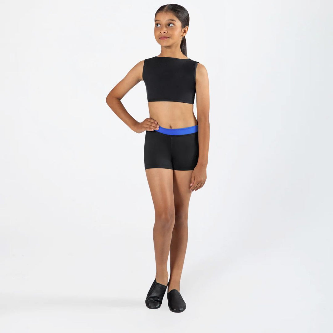 Energetiks Lydia Contrast Band Waist Short Children Sizes