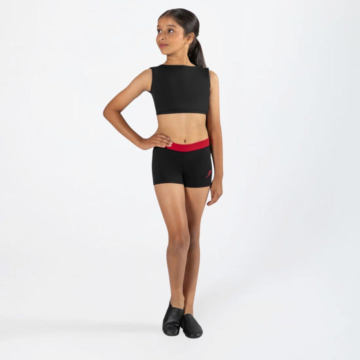 Energetiks Lydia Contrast Band Waist Short Children Sizes