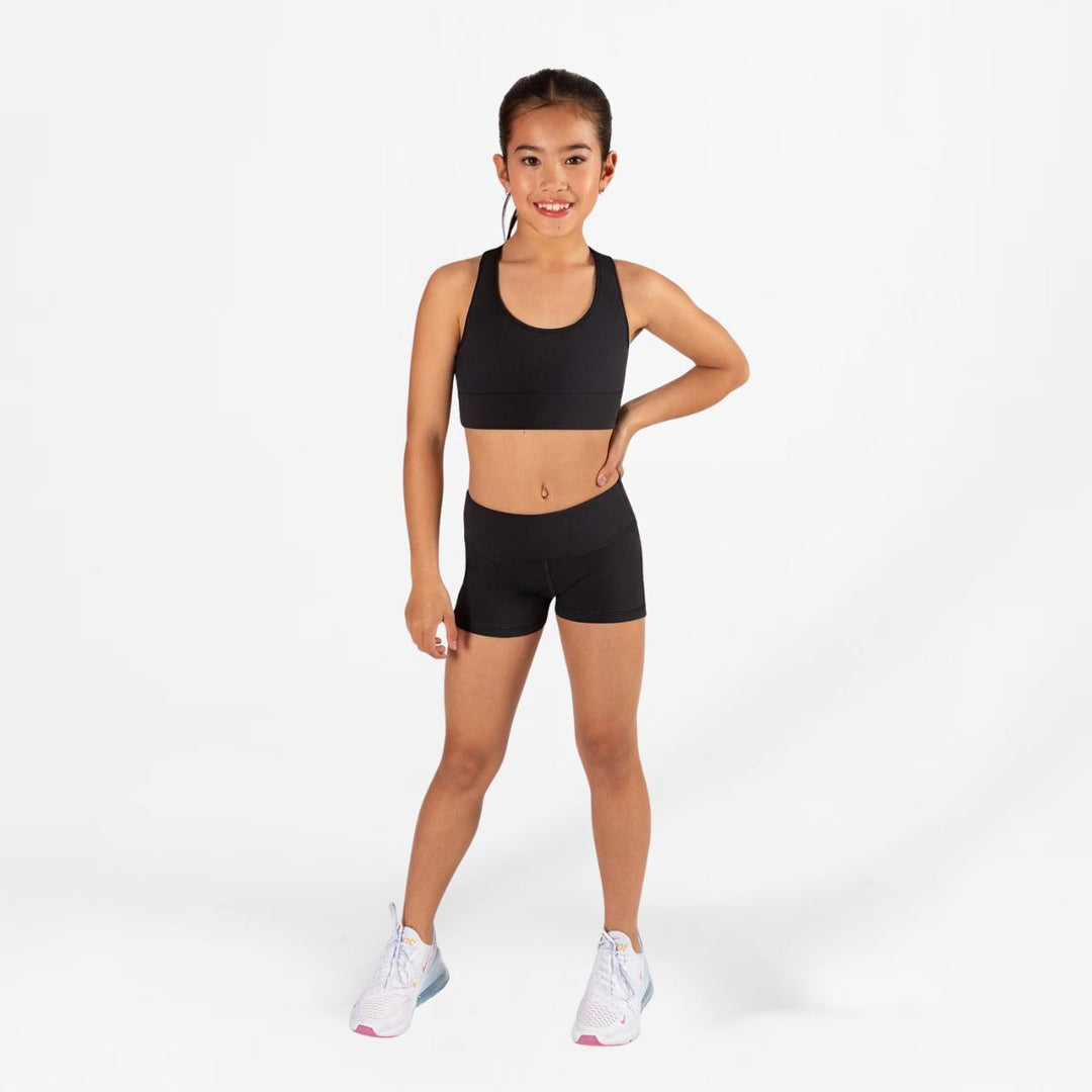 Energetiks Madison Boy Cut Leg Black Short Children Sizes