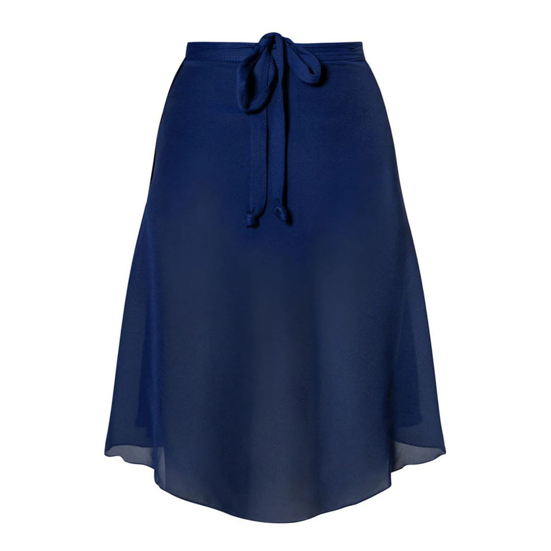 Energetiks Women Meredith Long Wrap Tie Back Dance Skirt