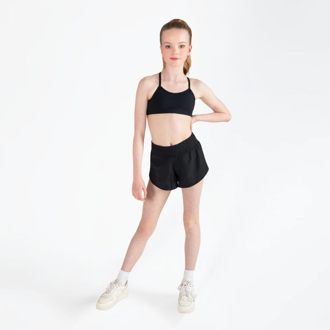 Energetiks Morgan 2-in-1 Black Dance Short Children Sizes