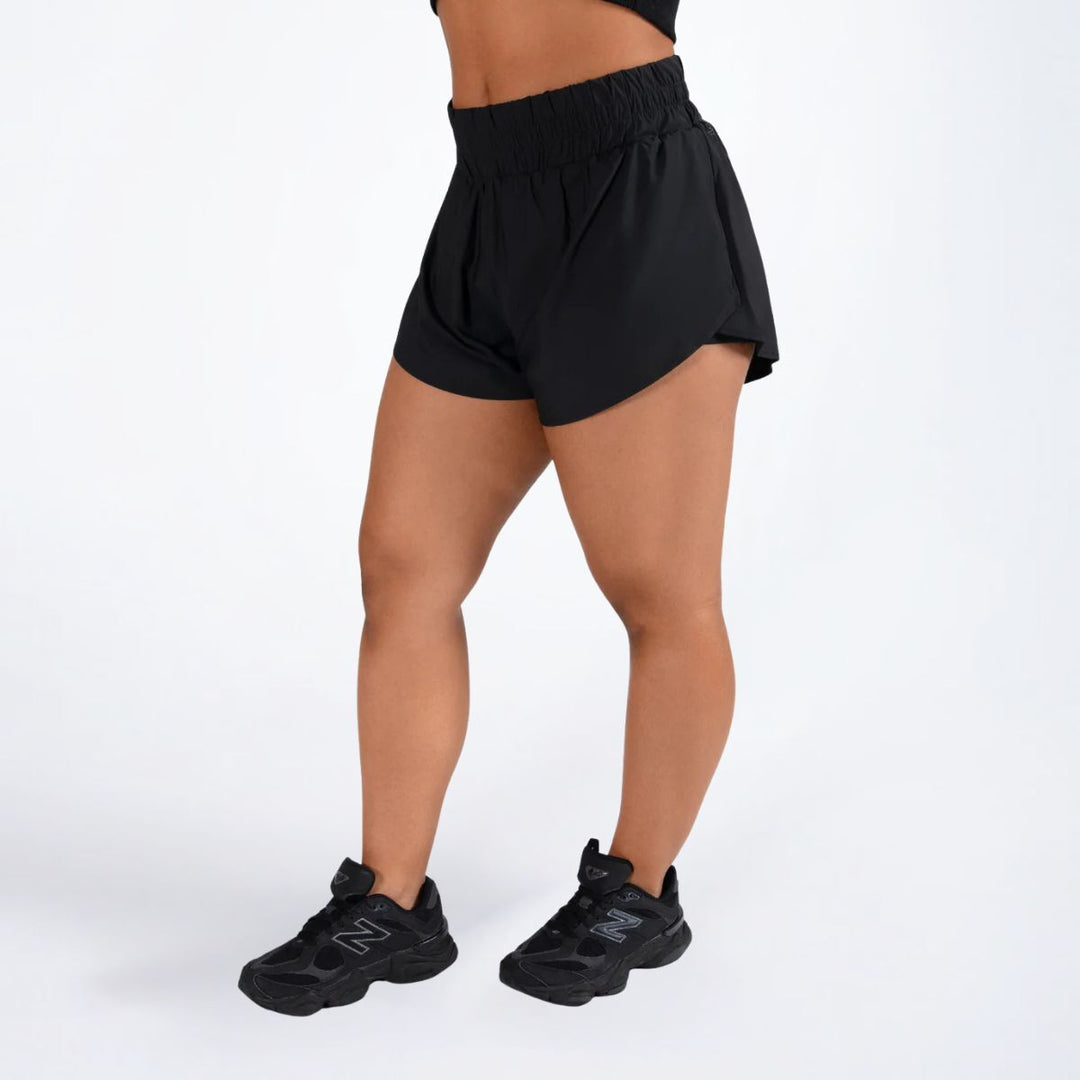 Energetiks Morgan Two in One Black Dance Short Adult Sizes
