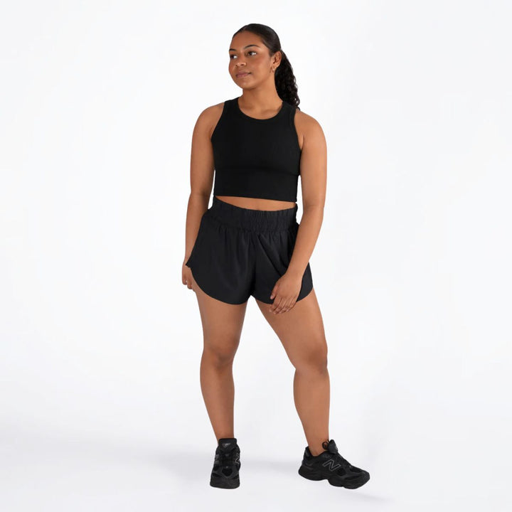 Energetiks Morgan Two in One Black Dance Short Adult Sizes