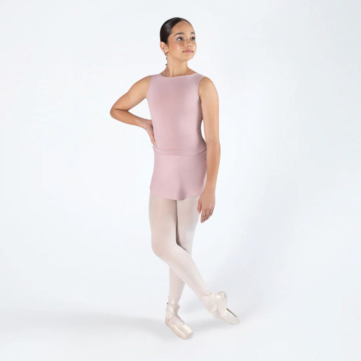 Energetiks Girls Natalia Pull On High Low Dance Skirt
