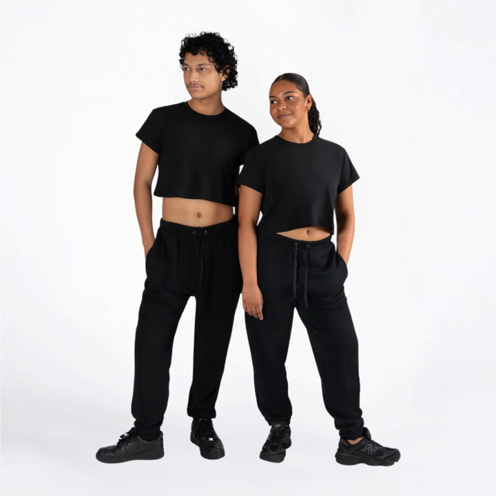 Energetiks Women Parker Round Neckline Cropped Dance Tee