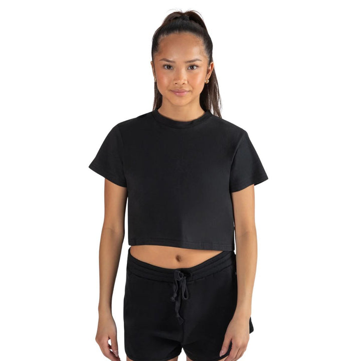 Energetiks Parker Round Neck Cropped Children Dance Tee